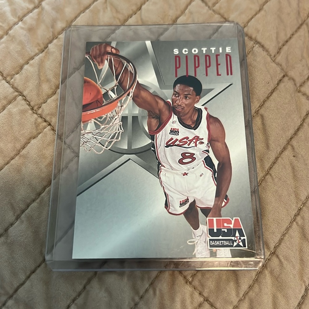 Scottie Pippen USA card